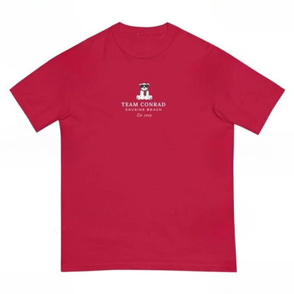 Team Conrad Junior Mint Bear Cousins Beach Est. 2009 Graphic T Shirts The Summer I Turned Pretty 3 Movie Woman Man Cotton Shirt