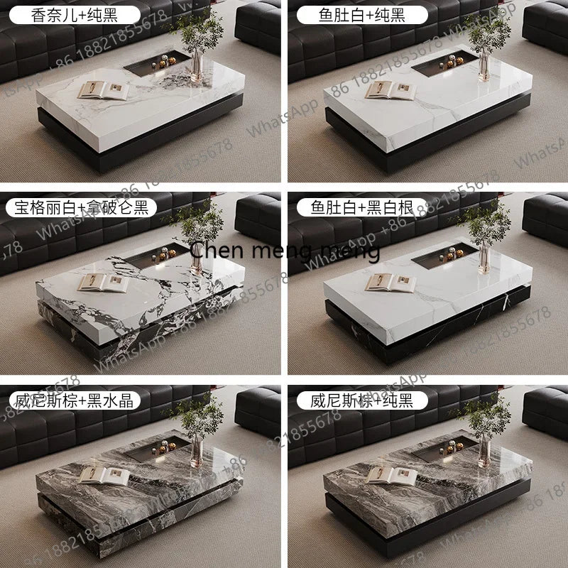 A55 Moving Luxury Coffee Table Bedroom Modern Living Room Decoration Moving Side Table Writing Couchtisch Chinese Style Furnitur