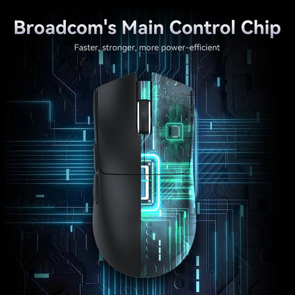 ATTACK SHARK X11SE Wireless Gaming Mouse 63g Lightweight Tri-Mode Bluetooth Wired PAW3311 22000 DPI for Office & Home Use