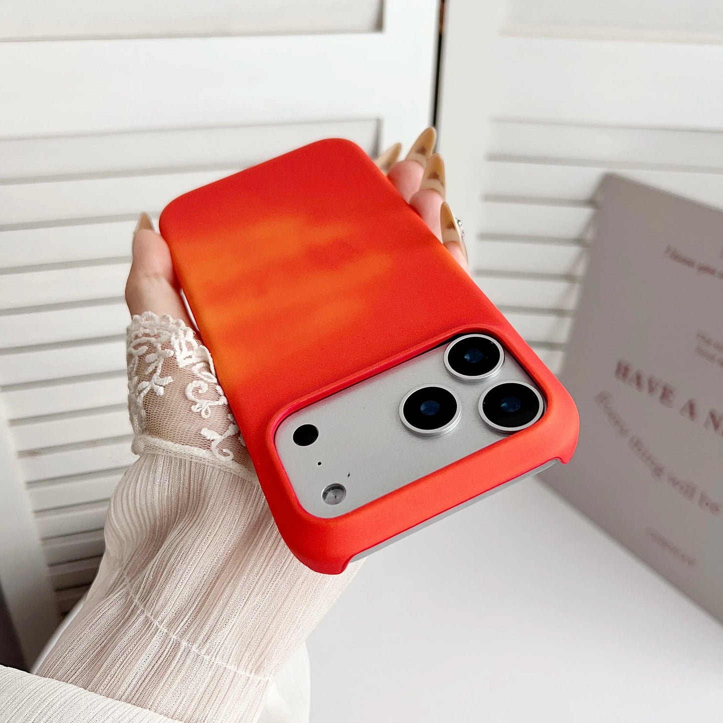 Thermal Sensing Color Changing Phone case for iPhone 17 Air 16 15 14 Plus 13 12 11 Pro Max with Wonderful Sensation Shock Cover