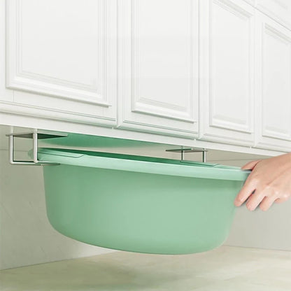 Stainless Steel Rack Kitchen Sink Sponges Drain Drying Sponges Hanger Self Adhesive Hook Holder Kitchen Racks Support Holders