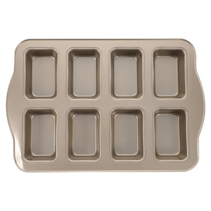 Loaf Bread Baking Pan Carbon Steel Non-Stick Multi-Cavity Cake Mold For Oven Breakfast Muffin Tin Kitchen Baking Supply