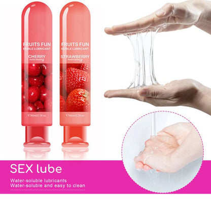 Adult Sexual Body Smooth Fruity Anal Vagina Lubricant Gel Sex Toy Health Product Perfect To Warm Up Sensual Massage Lubrication