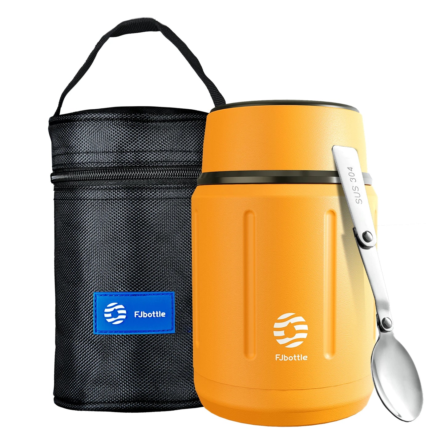 Fjbottle Food Thermos Vacuum Lunch Box 316 Stainless Steel  Lunch Container 750ML Free Spoon