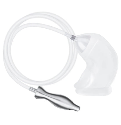 Sexual slavery Irritatio Anal Plug Chastity Cage 2 in1 Stimulate ButtPlug and Penile sheath Glans Masturbacion Sexy Toys for Men