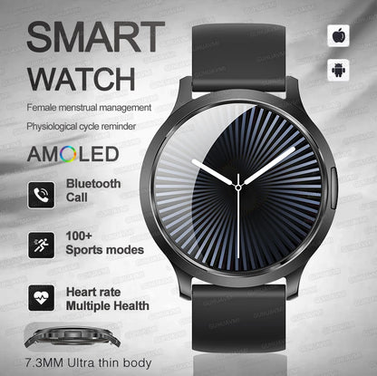 2025 New Smart Watch For Women Gift 1.32 Inch Full Touch Screen Sports Fitness Watches Bluetooth Calls Digital Smartwatch Ladies