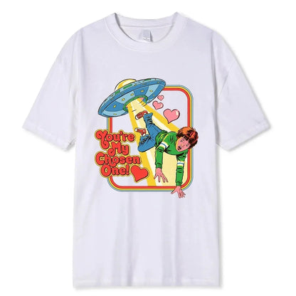 Horror Comic Series Sell Your Soul Economics For Children Men Tshirts T Shirts Loose Tee Clothing Street T-Shirt