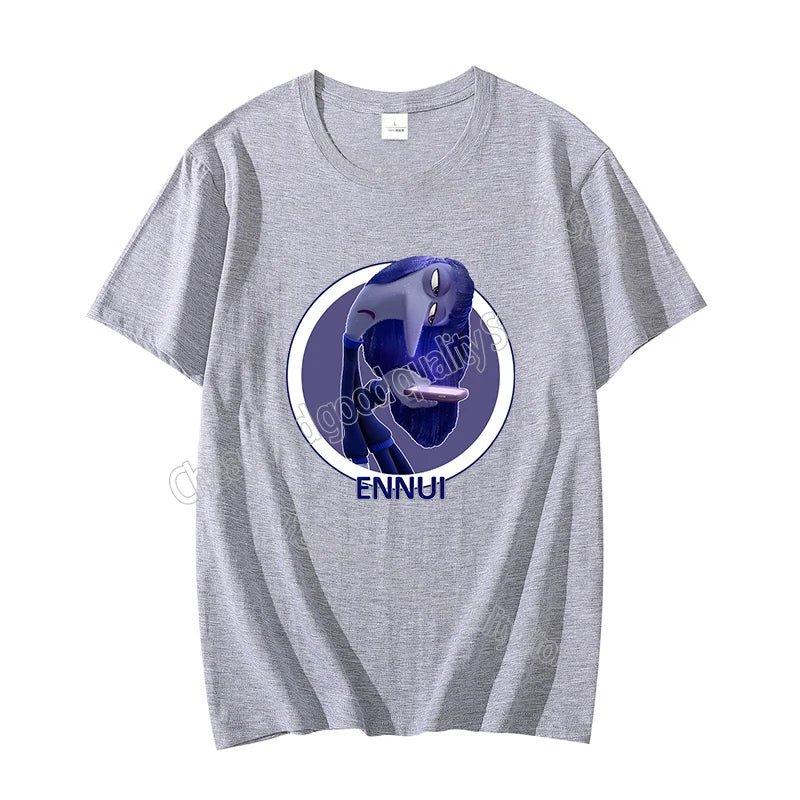 Inside Out 2 T-Shirt New Cute Cartoon Girl Boy Tops Summer WOMEN MEN Clothing Adult Anime Figure Colore Tee Family Clothes Gift