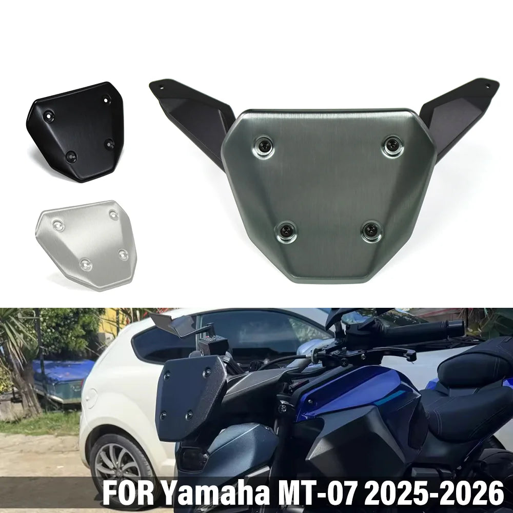 Motorcycle Front Windscreen FOR YAMAHA MT-07 MT07 mt07 2025-2026 Windshield Wind Deflectors Windproof Fairing Shield Accessories