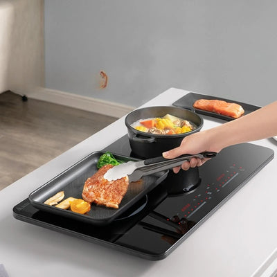 3500W Double Burner Induction Cooker High Power Even Heat Cooking Mobile Electric Stove Fogão De Indução Frete Grátis