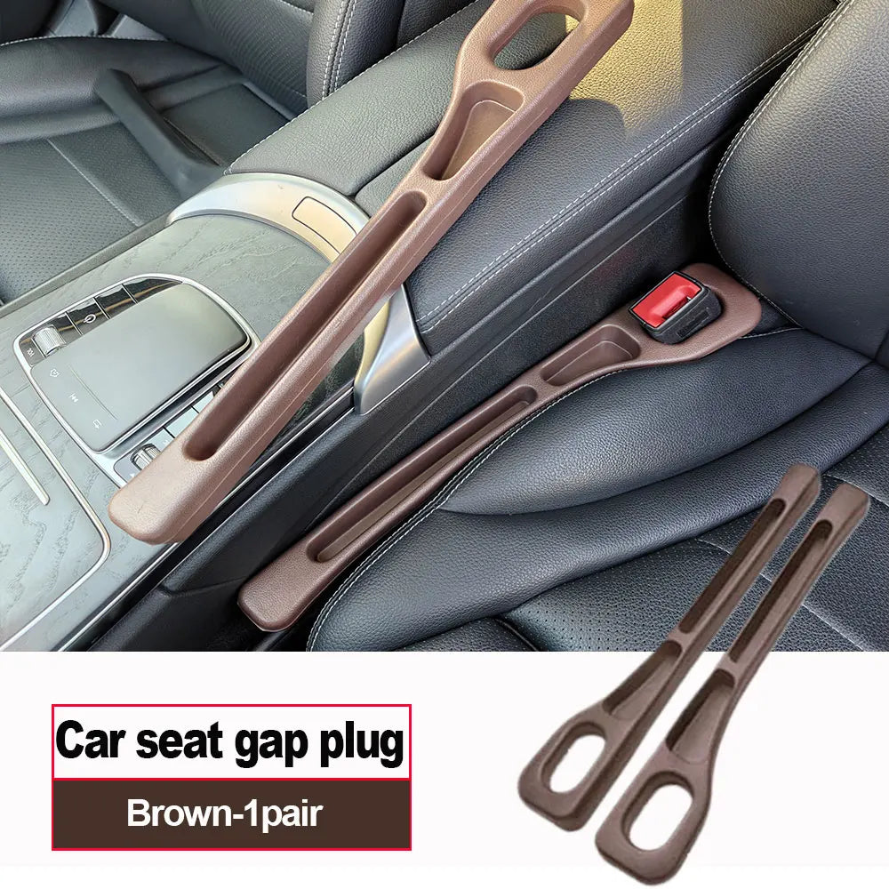 2pcs Car Seat Gap Filler Between Seats Crevice Interior Seat Gap Storage Organizer For VW Toyota Honda BMW AUDI Benz Ford KIA