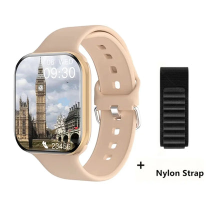 2025 NEW Smart Watch Wireless Charging Smartwatch Bluetooth Calls Men Women Watches Fitness Bracelet Custom Watch Face