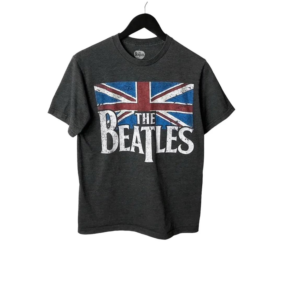 Vintage Rock Short-Sleeved T-Shirt By The Beatles Summer Fashion Pure Cotton Men's T-Shirt Children's Clothing Tee Y2k Woman