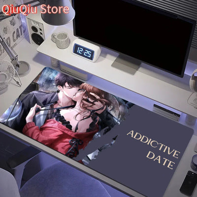 game Mouse Pad Anti-fray Home s Custom Ergonomic Choice Office Queen Rubber Large Desk Mat Keyboard Mr PC Love love Non-slip