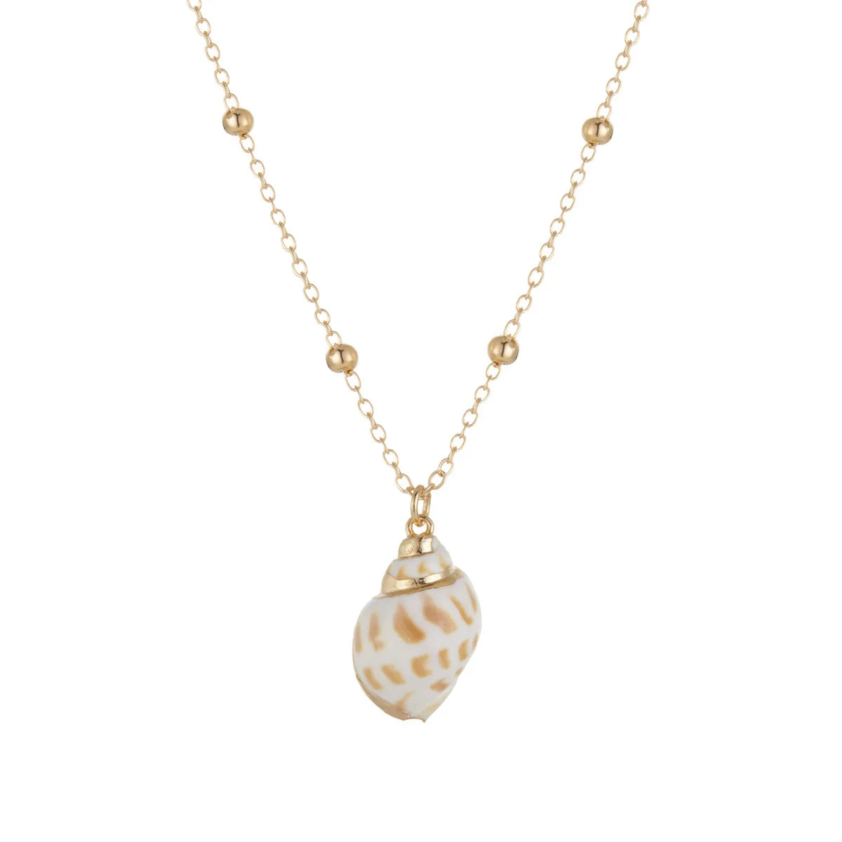 Bohemia Conch Shells Necklace Sea Beach Shell Pendant Necklace for Women Female Shell Cowrie Summer Party Gifts Jewelry choker