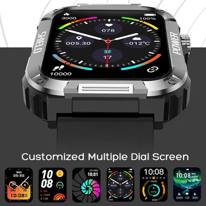 Smart Watch for Men Women with Activity Tracker Heart Rate Blood Pressure SpO2 Sleep Monitor, 1.91" HD Screen for Android iOS