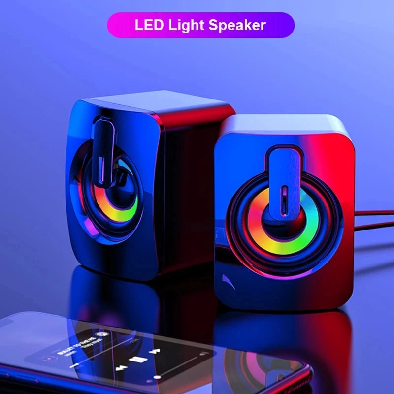Computer Speaker For PC Laptop Desktop Notebook Caixa De Som Portable Sound Box Music Wired Mini Stereo Audio Column Acoustics