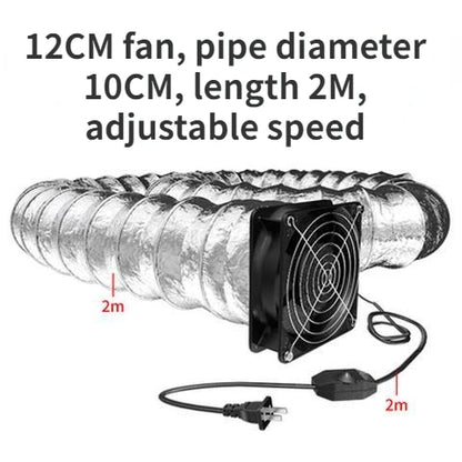 Domestic fume exhauster strong exhaust fan rental room kitchen exhaust fan duct fan bathroom ventilator Adjustable Speed fan