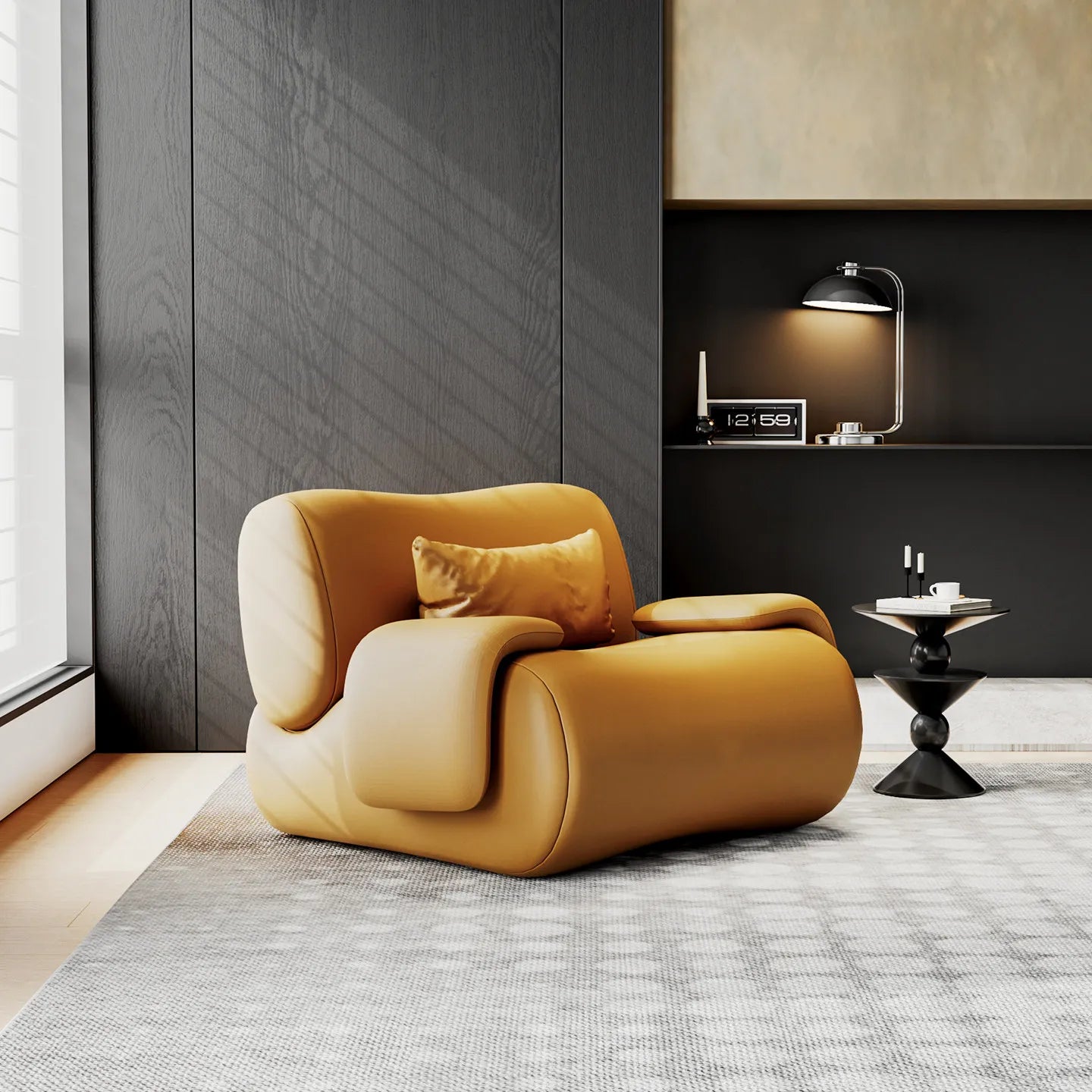 Lazy Minimalist Living Room Sofas Nordic Modern White Floor Living Room Sofas Single Luxury Muebles Chinese Style Furniture