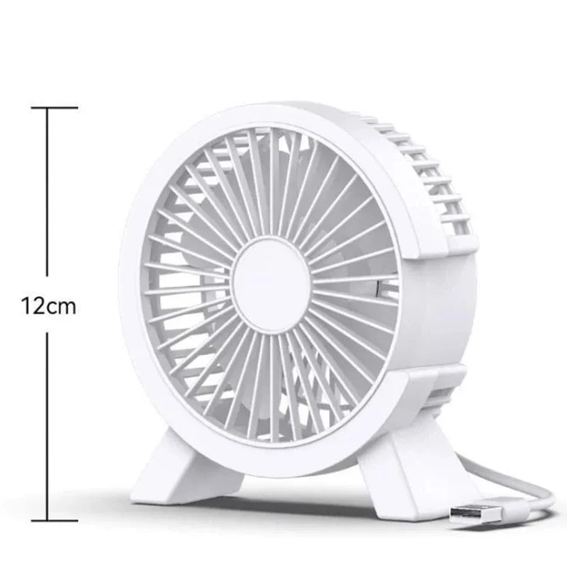1 Piece Home Outdoor Desktop Cooler Electric Mini Fan Portable Cooling For Laptops Silent USB Fan Camping Air Mini Appliances