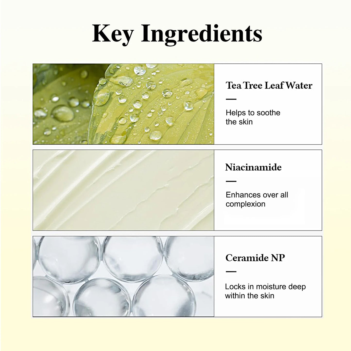 Face essence liquid relief serum Hydrating the skin improve skin sensitivity issues  essence suitable for all skin types 50ml