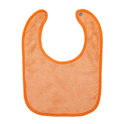 Solid Terry Towel Baby Bibs Sweet Cotton Saliva Towel Adjustable Korean Kids Boys Girls Pocket Bandanas Feeding Burp Clothes