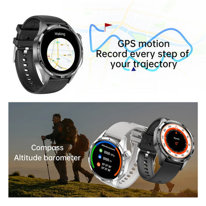 2026 New Watch 5 Pro GPS Track Smart Watch Men 360*360 AMOLED Screen NFC BT Call Waterproof Health Monitor Man Smartwatches IOS