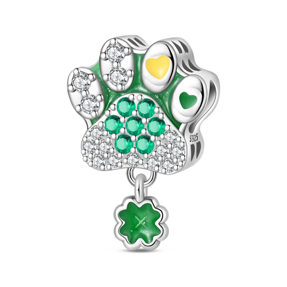 Lucky Clover Series Bead 925 Sterling Silver Original Charms Fit Pendant Charm Bracelet Dangle for Women DIY Fine Jewelry Making