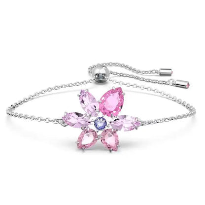 YEEVAA Candy Colorful Imitation Crystal Dopamine Unique Design Choker Necklace Bracelet Earrings, Jewelry for Women Bridal Gift