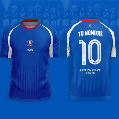 Mark Evans Jersey Anime Inazuma Eleven Kaio Football 3D Print T-Shirt Summer Men/Women Personality Sport Tees Kid Y2k Soccer Top