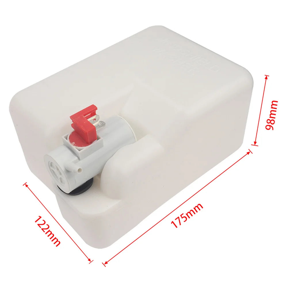1-3Sets Windscreen Washer Pump 12V 1.5L Car Windshield Washer Bottle Kit Car Windshield Washer Reservoir Pump Car Cleaning Tools