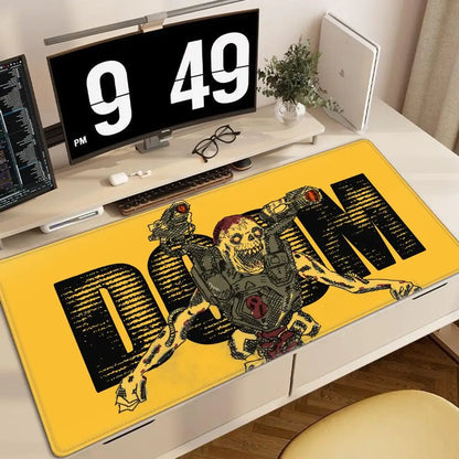 DOOM The Dark Ages Mouse Pad Gamers Anime game XXL Home HD Computer Desk Mats Office SuppliesDesktop 70X30 90x40