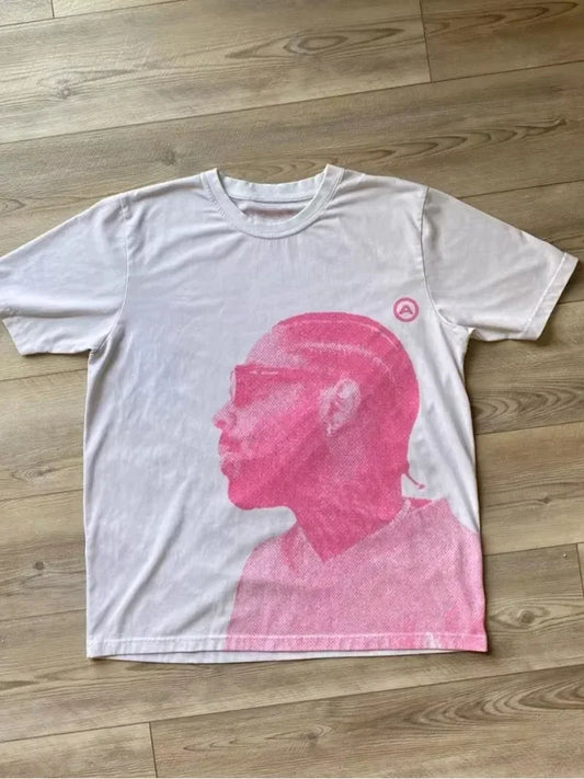 2025 Women Vintage Top Hip Hop Streetwear Tshirt Short Sleeve Casual Clothing Summer Fashion Trendy Nostalgic Retro Tee