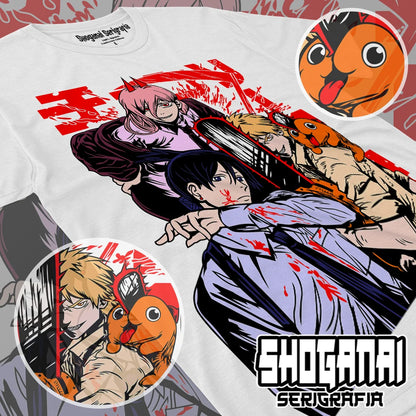 Chainsaw Man Peripherals T-shirt reze print tees Comfortable Oversized men women tops streetwear hip hop fashion Short sleeves