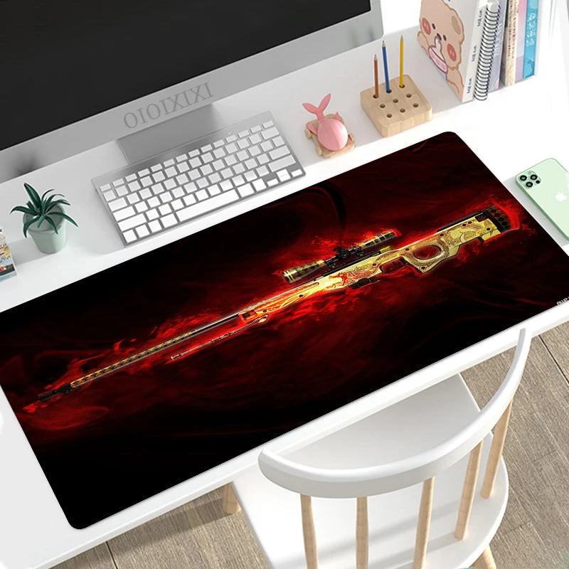 Cs Go Mouse Pad Gaming XL Custom HD New Home Mousepad XXL MousePads Non-Slip Natural Rubber Carpet Office Laptop Mouse Mat
