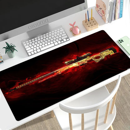 Cs Go Mouse Pad Gaming XL Custom HD New Home Mousepad XXL MousePads Non-Slip Natural Rubber Carpet Office Laptop Mouse Mat