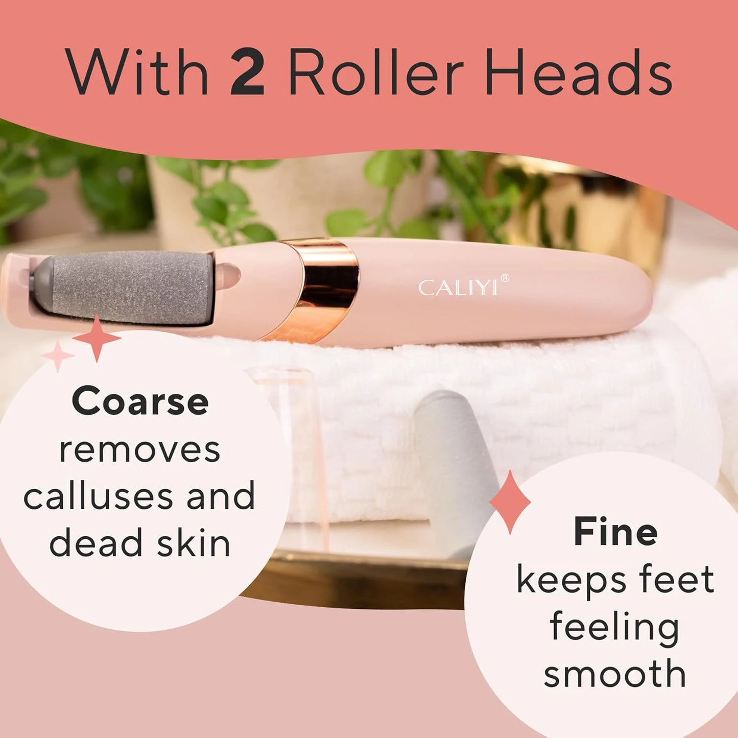 Electric Foot Grinder Automatic Foot Callus Rubbing Pedicure Dead Skin Callus Remover for Foot Rechargeable Foot Beauty Machine
