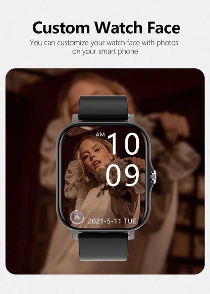 Multifunction Smart Watch For Men Women Kids Message Remind Music Control Sport Step Calories D13 Smartwatch Alarm Clock 116Plus