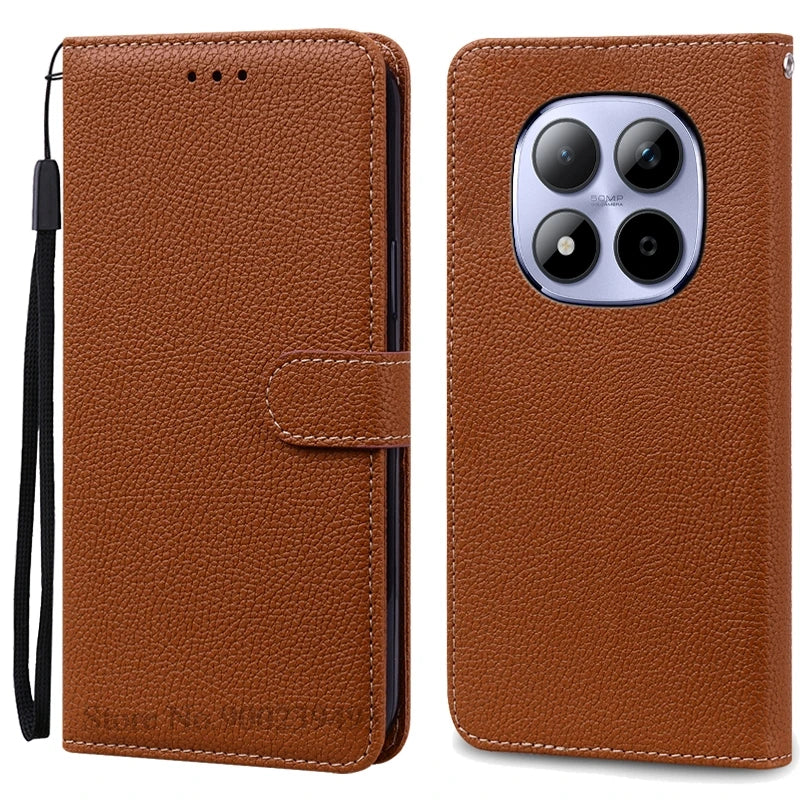 For Redmi Note 15 Pro Case Xiaomi Redmi Note 15 4G Case Wallet Leather Flip Cover For Redmi Note 15 Pro Plus 5G Case Coque Funda