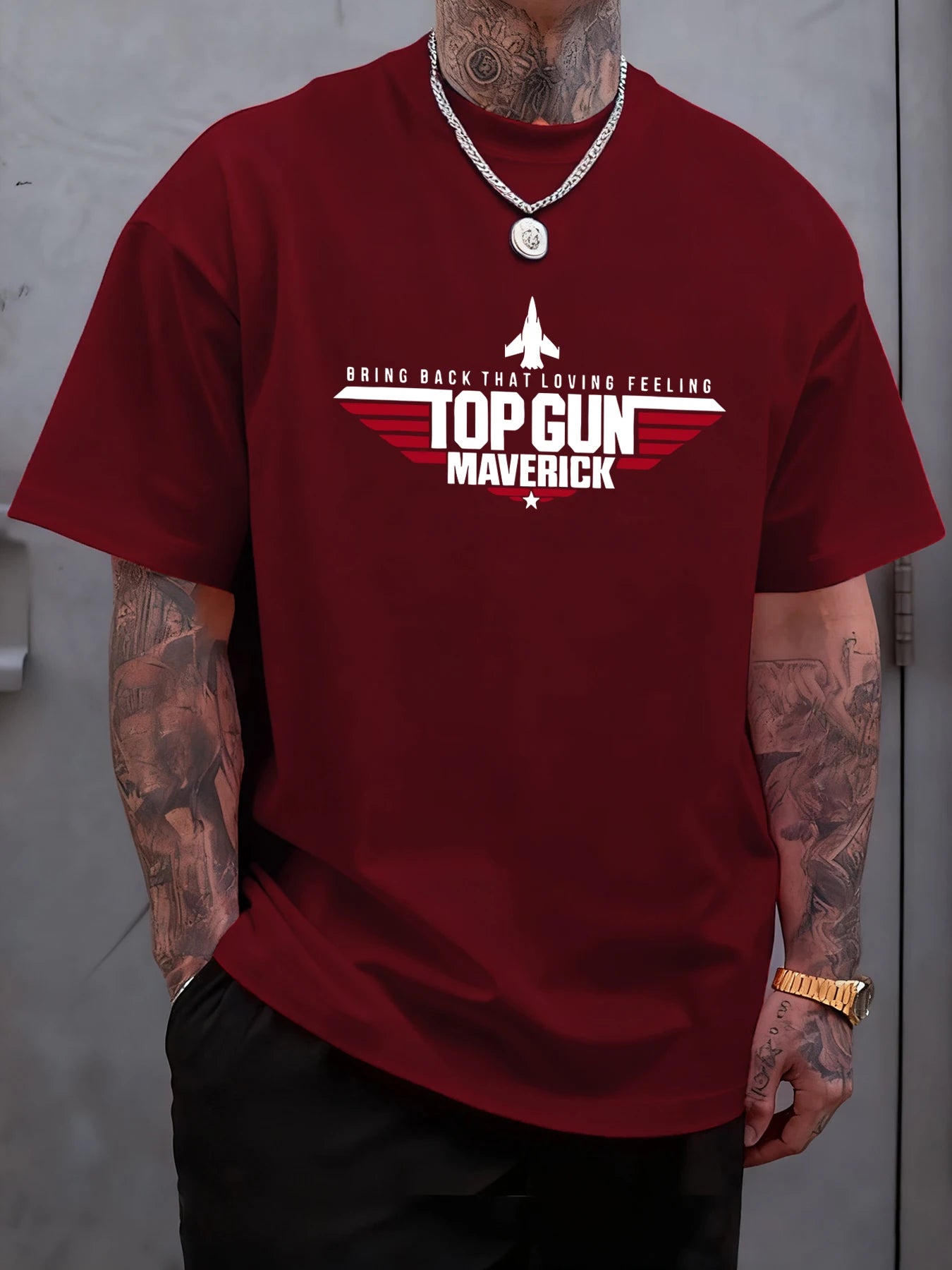 Top Gun Maverick Printing T Shirts Man Cotton Fashion T-Shirt Unisex Casual Oversize Clothes Soft Summer Trendy Street Tops