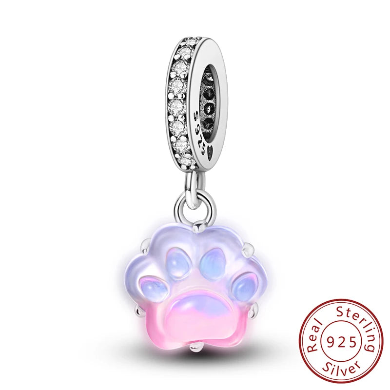 Charm Hot Sales 925 Silver Original Charms Beads Fit Pendant Charm Bracelet Dangle for Women DIY Fine Jewelry Making