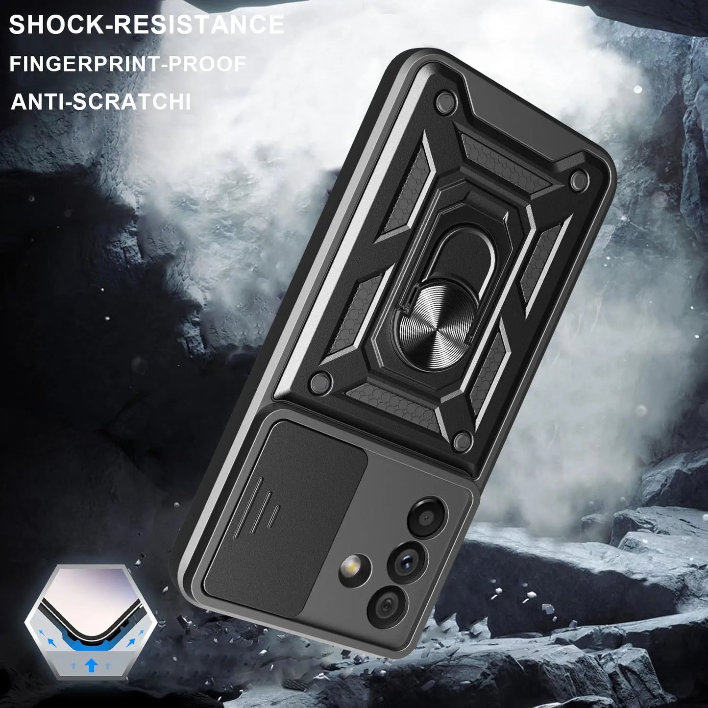A17 A37 A57 Case For Samsung Galaxy A17 5G Case Shockproof Magnetic Cell Phone Cover For Samsung A17 A37 A57 5G Case Coque Funda