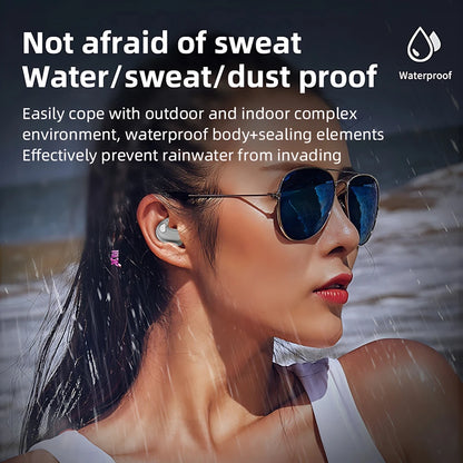 In-Ear Bluetooth Wireless Sleep Headphones Smart LED Display Bluetooth Headset Long Battery Life Gaming Headset For Apple Xiaomi