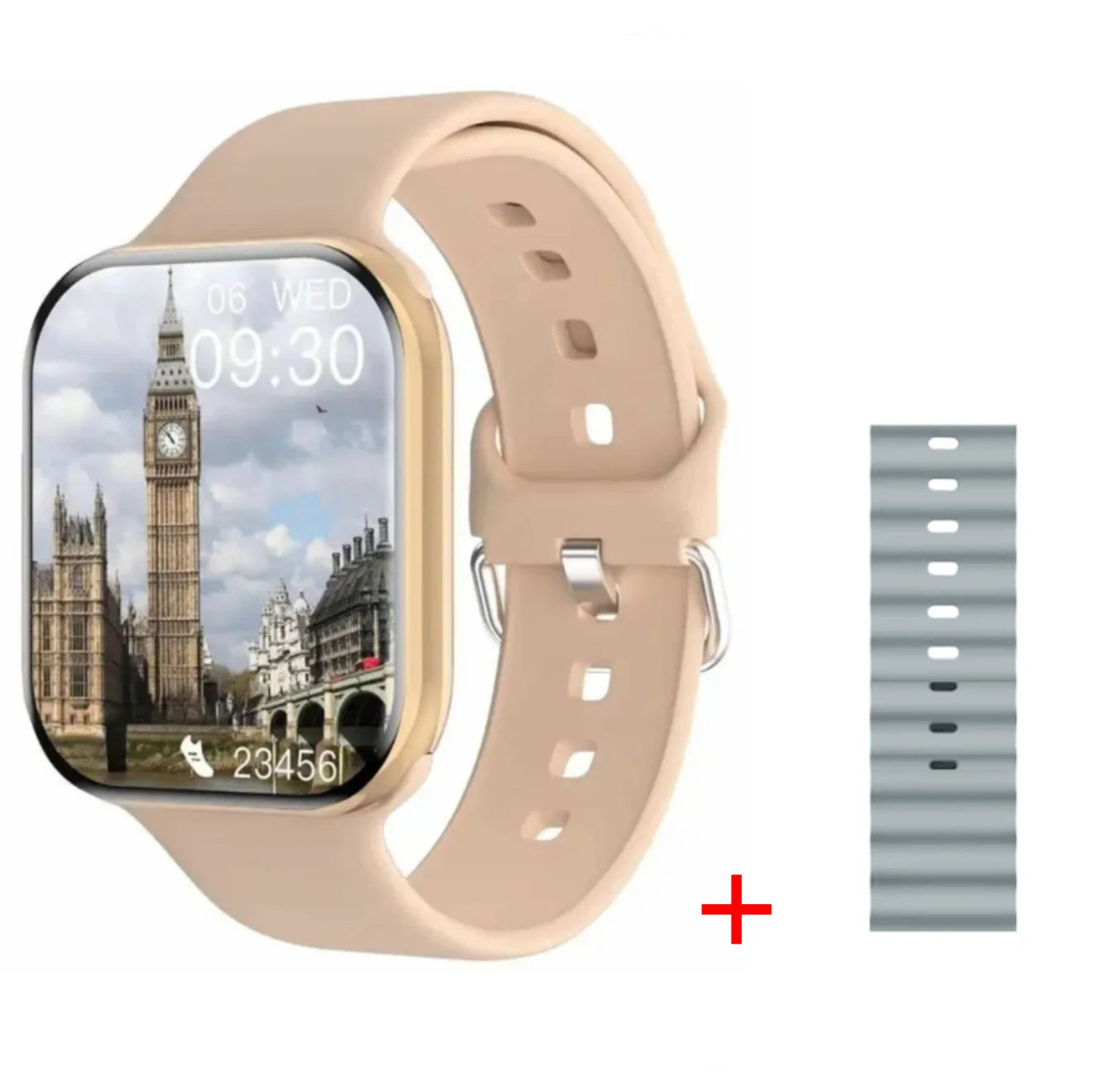 2025 NEW Smart Watch Wireless Charging Smartwatch Bluetooth Calls Men Women Watches Fitness Bracelet Custom Watch Face