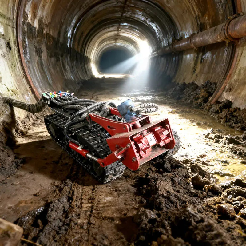 YG Underwater Dredging Robot Sludge Cleaning Robot Undercarriage Sludge Cleaning Machine Gear Fish Pond Dredging Robot