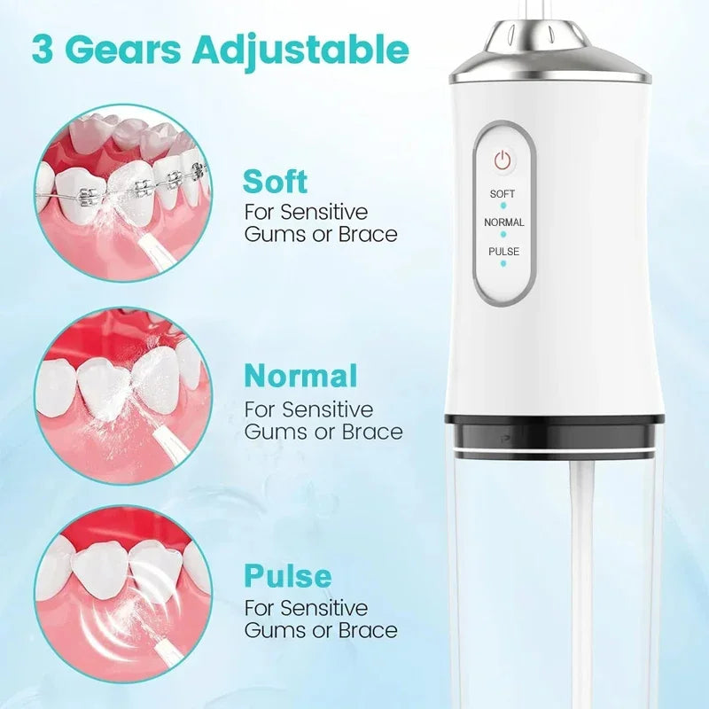 Oral Irrigator Dental Water Jet Flosser Appliance Pick Floss Dentistry Mouth Washing Machine Teeth Whitening Cleaning Tools