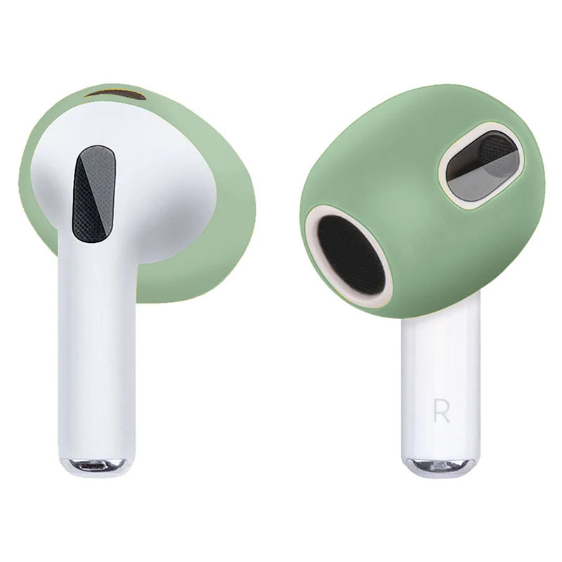 1pair Cover For AirPods 3 3rd Silicone Protective Case Skin Covers Earpads For AirPods 3 Generation Cover Tips Accessories