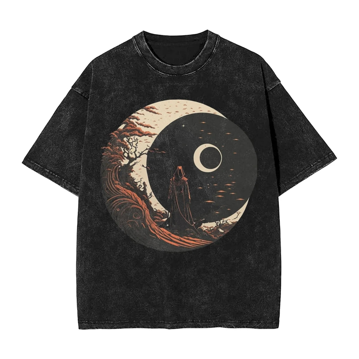 Bloodborne Darks Souls Washed T Shirts Streetwear Hip Hop Vintage T-Shirt  Tees Tops for Men Women Cotton Street Graphic Printed
