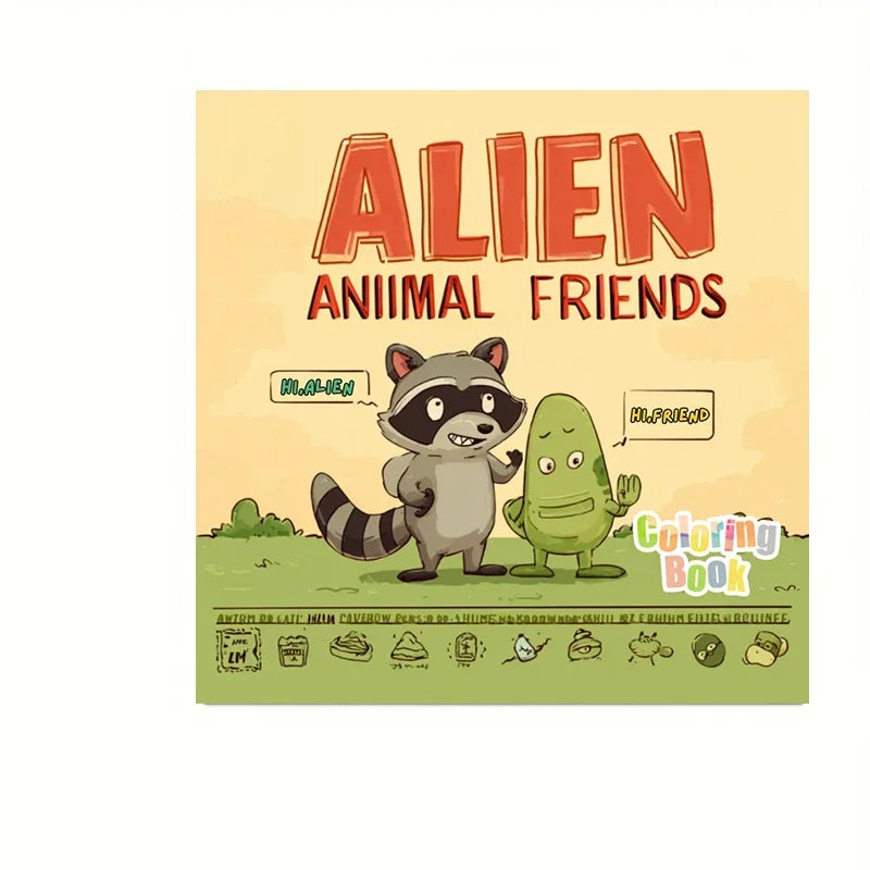 Office Animals Coloring Book for Adult | 28 Pages Colouring Book, Drawing Supplies for Christmas, Thanksgiving