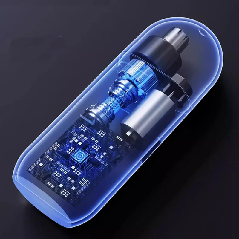 Portable electric nose hair trimmer, cut nose hair without harming the nasal cavity, put household appliances in your pocket
